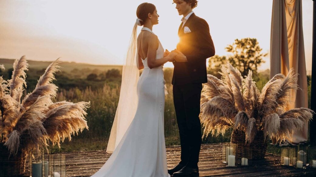 What are the legalities of marrying outdoors?